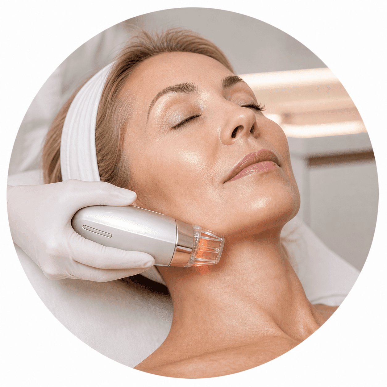 Anti-aging facial treatment at WellSkin